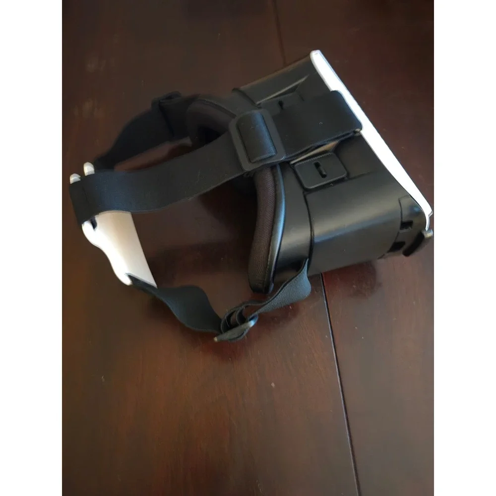 VR BOX Virtual Reality Glasses Headset White Black Adjustable‎ Strap